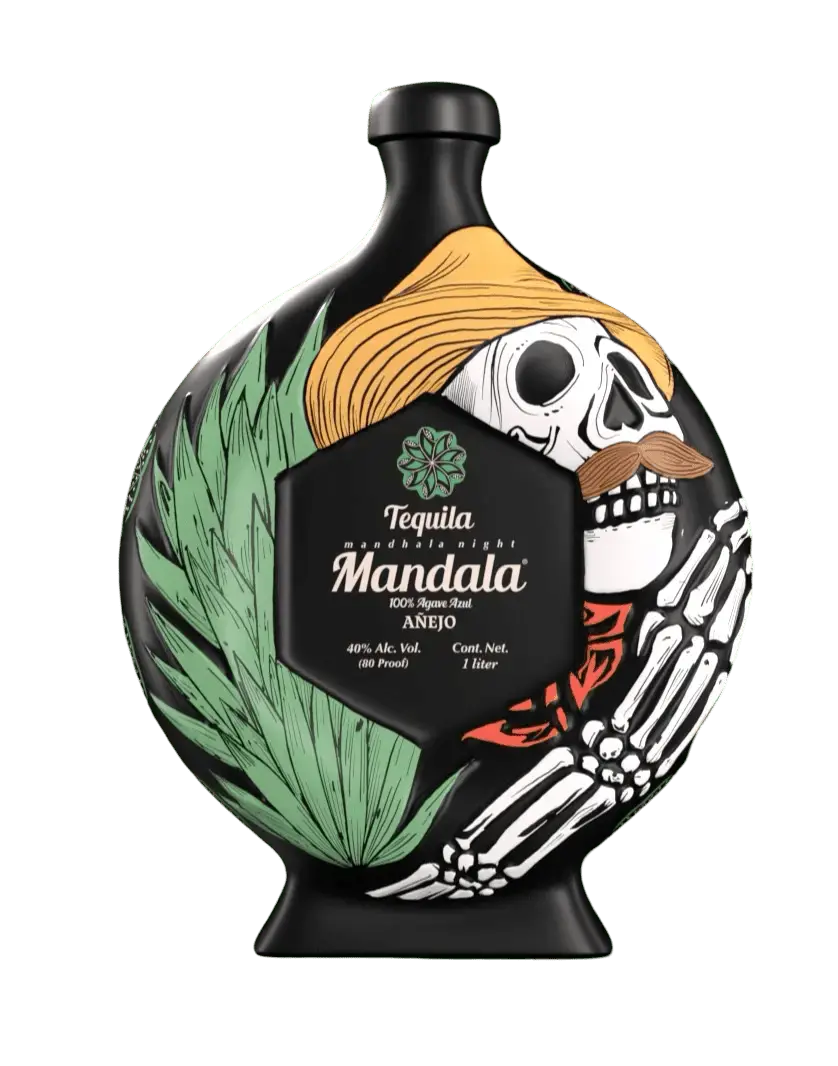 Mandala Tequila Anejo Dia De Los Muertos "El Jimador" 2025 Edition 1L - Main Street Liquor