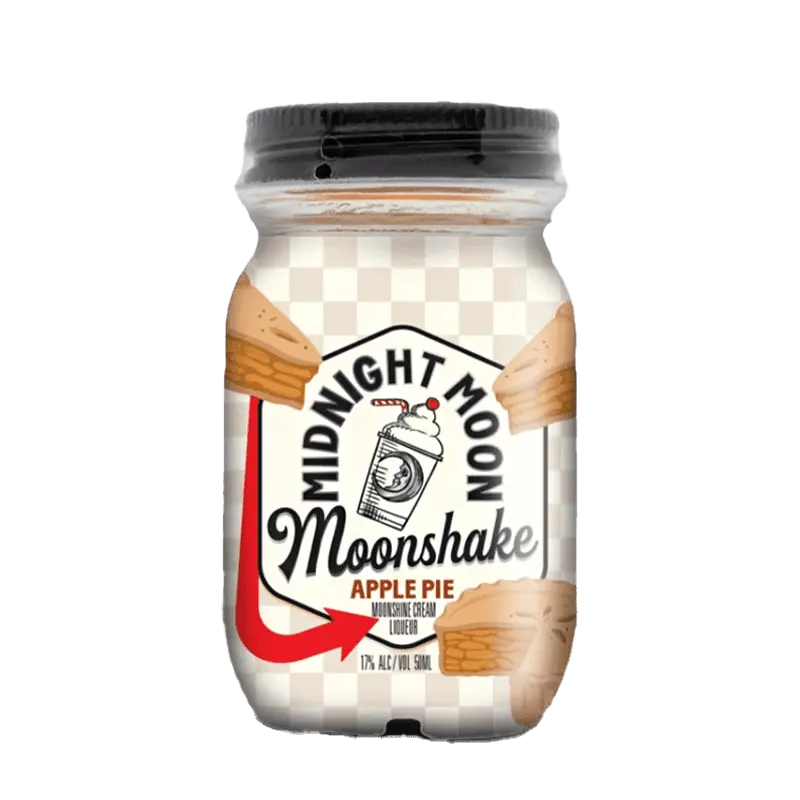 Midnight Moon Apple Pie Moonshake 50mL 12 pack - Main Street Liquor