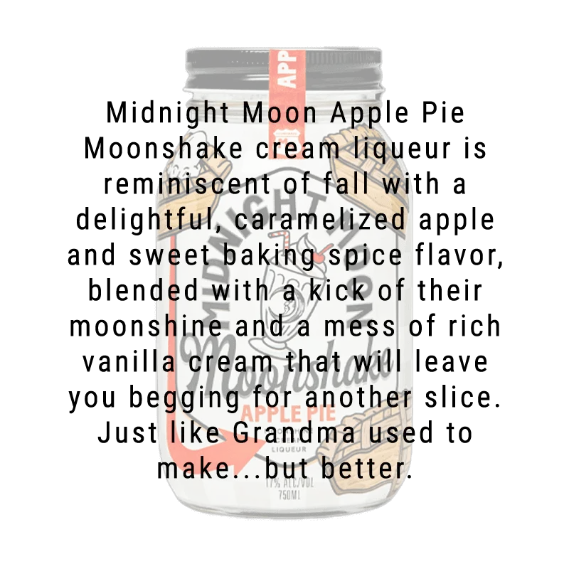 Midnight Moon Apple Pie Moonshake 750mL - Main Street Liquor