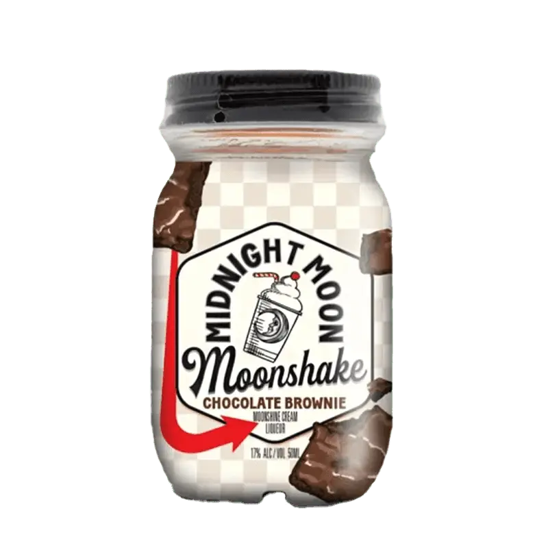 Midnight Moon Chocolate Brownie Moonshake 50mL 12 pack - Main Street Liquor