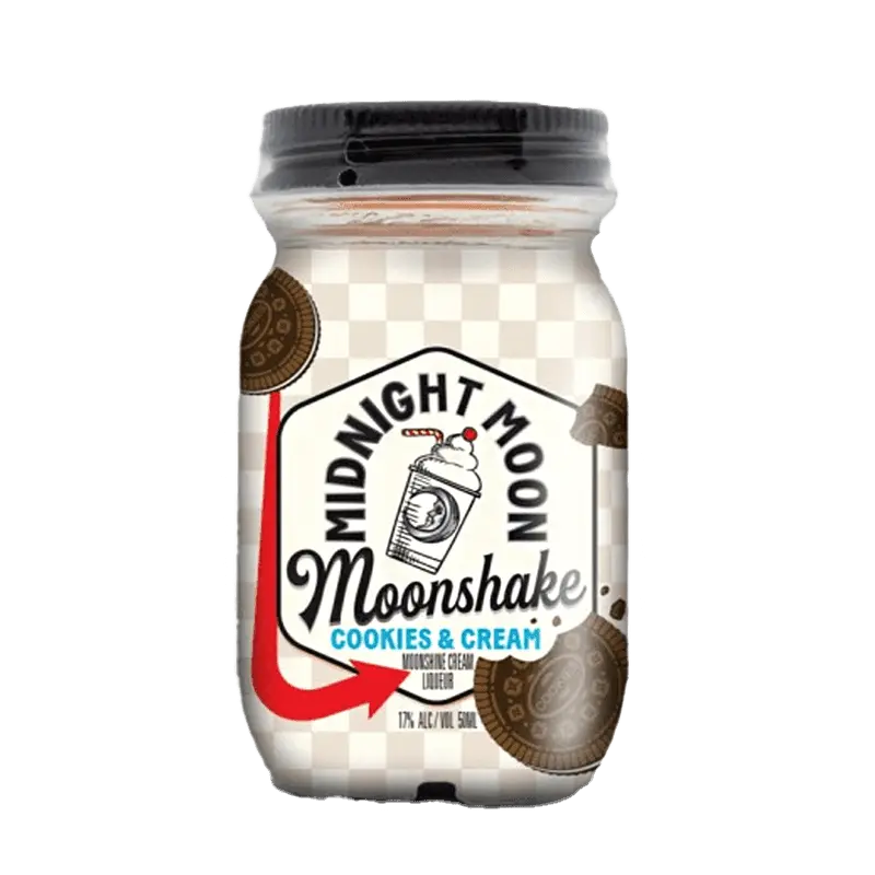 Midnight Moon Cookies & Cream Moonshake 50mL 12 Pack - Main Street Liquor