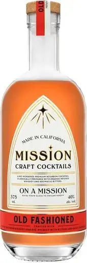 Mission Craft Cocktails Old Fashioned 375ml 6 Pack - Main Street Liquor