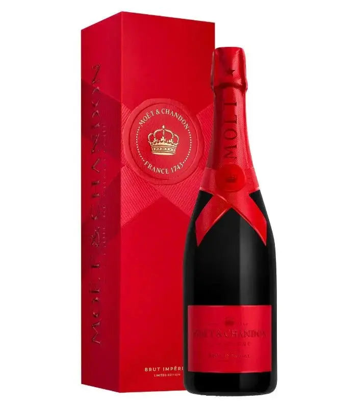 Moet & Chandon Imperial Brut Red Holiday 2025 Limited Edition - Main Street Liquor