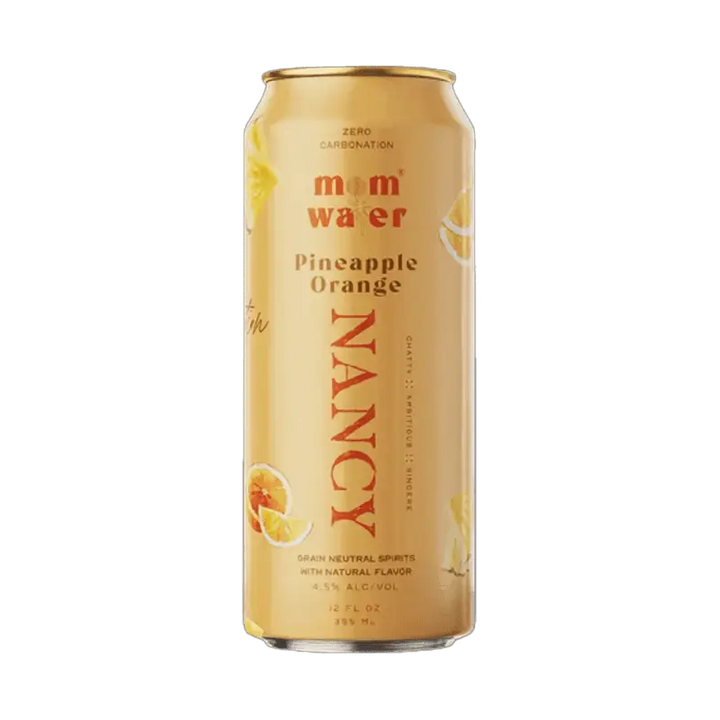 Mom Water Nancy - Pineapple Orange Cocktail 12.oz 4 Pack - Main Street Liquor