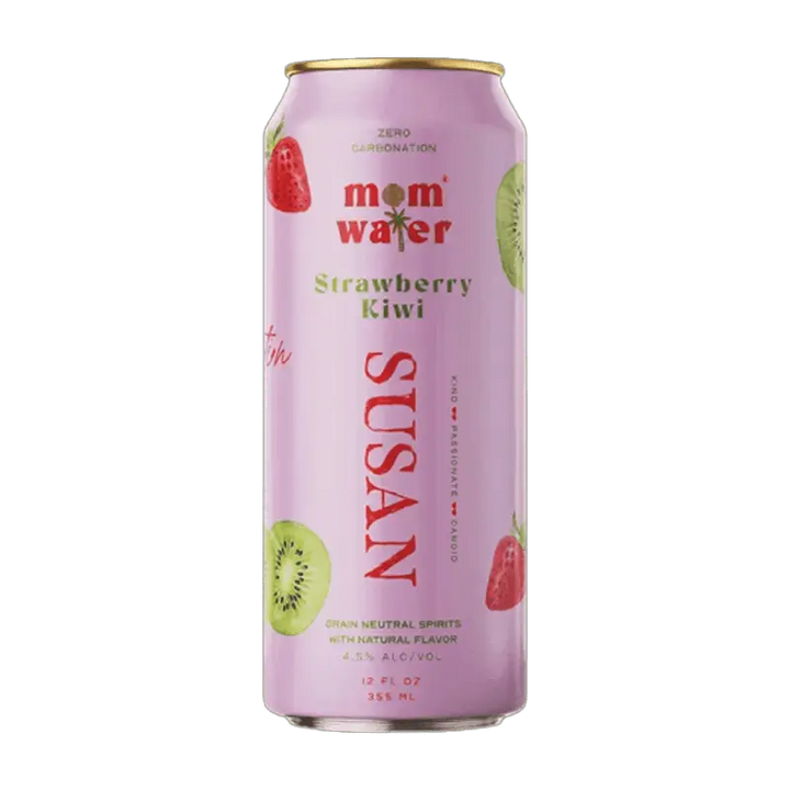 Mom Water Susan - Strawberry Kiwi Cocktail 12.oz 4 Pack - Main Street Liquor