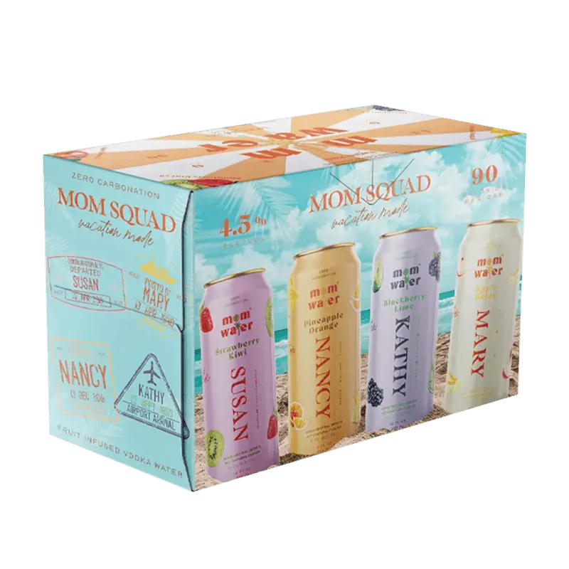 Mom Water Vacation Mode - Variety Pack Cocktails 12.oz - Main Street Liquor