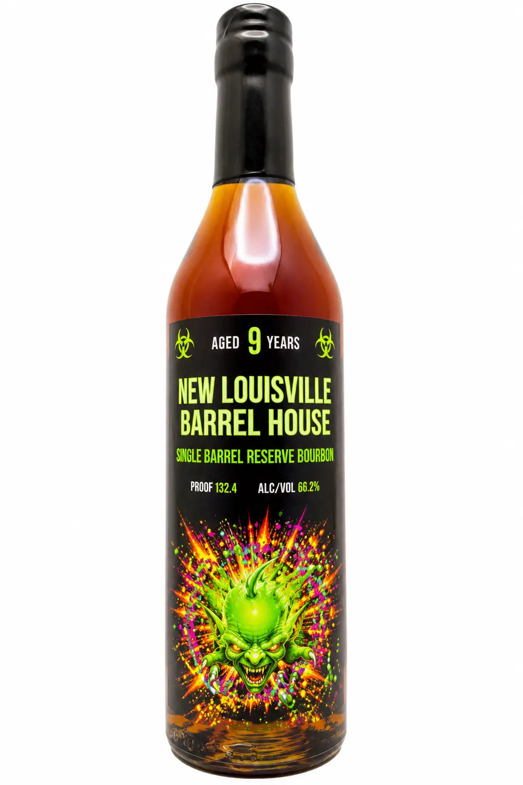 New Louisville Barrel House “Green Goblin” 9 Year Old Single Barrel Reserve Bourbon - Main Street Liquor