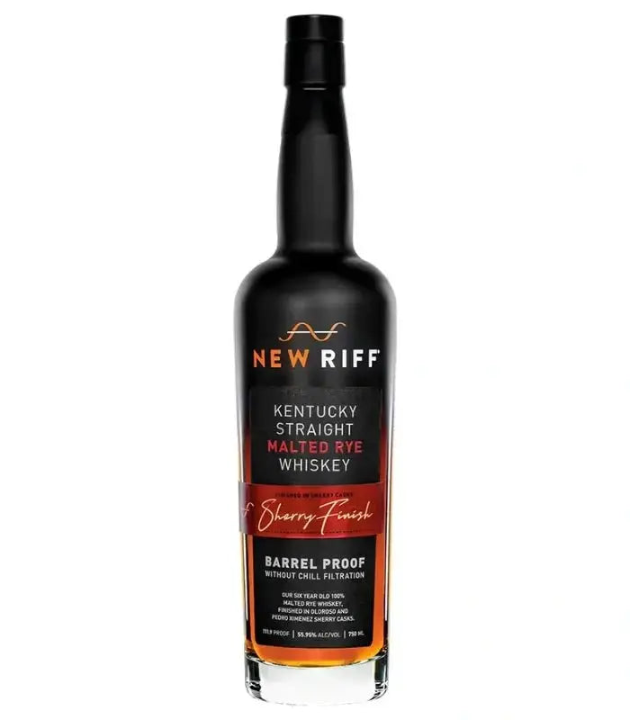New Riff Barrel Proof Sherry Finish Malted Rye Whiskey 750mL - Main Street Liquor