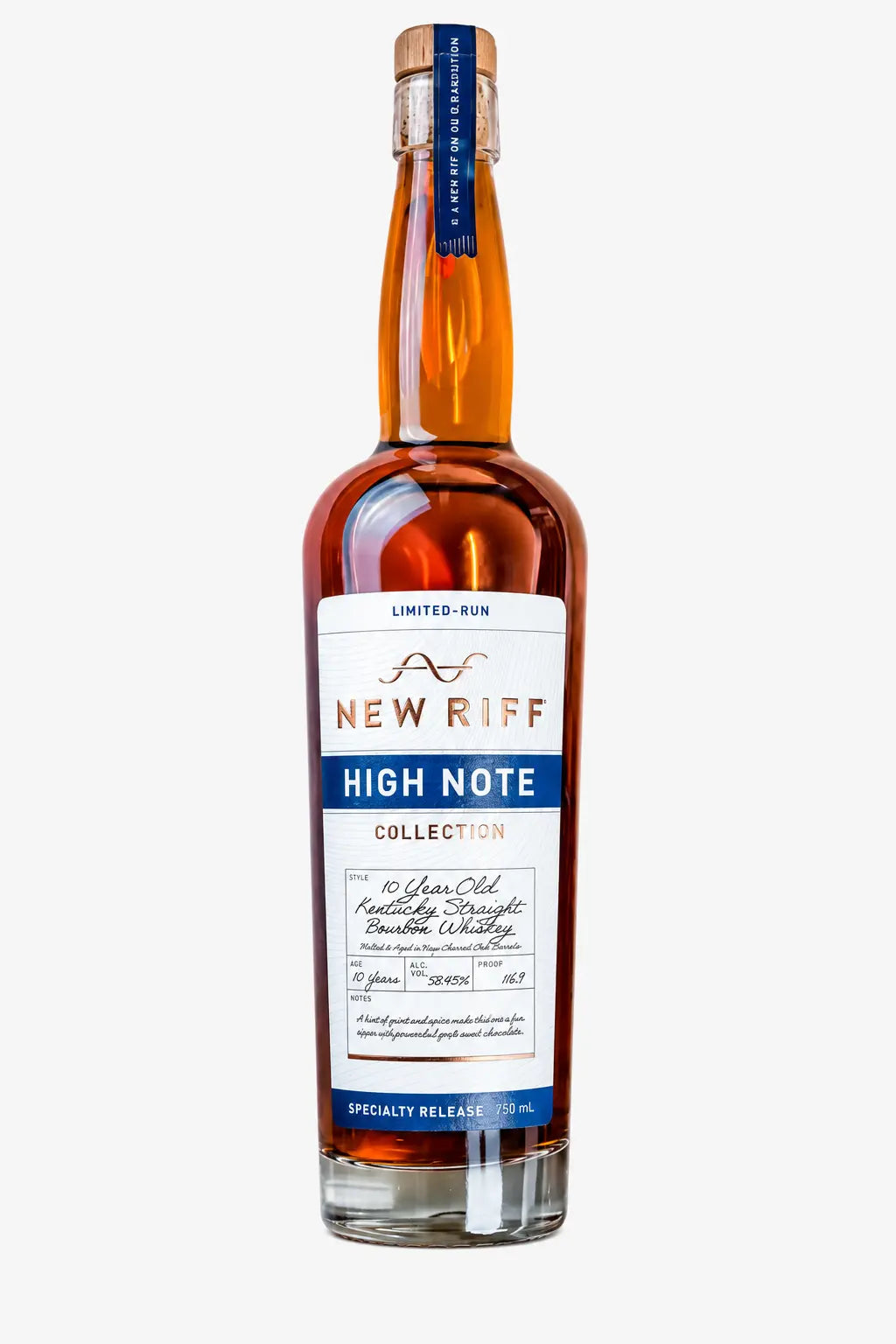 New Riff High Note First Decade Kentucky Straight Bourbon Whiskey 750mL - Main Street Liquor