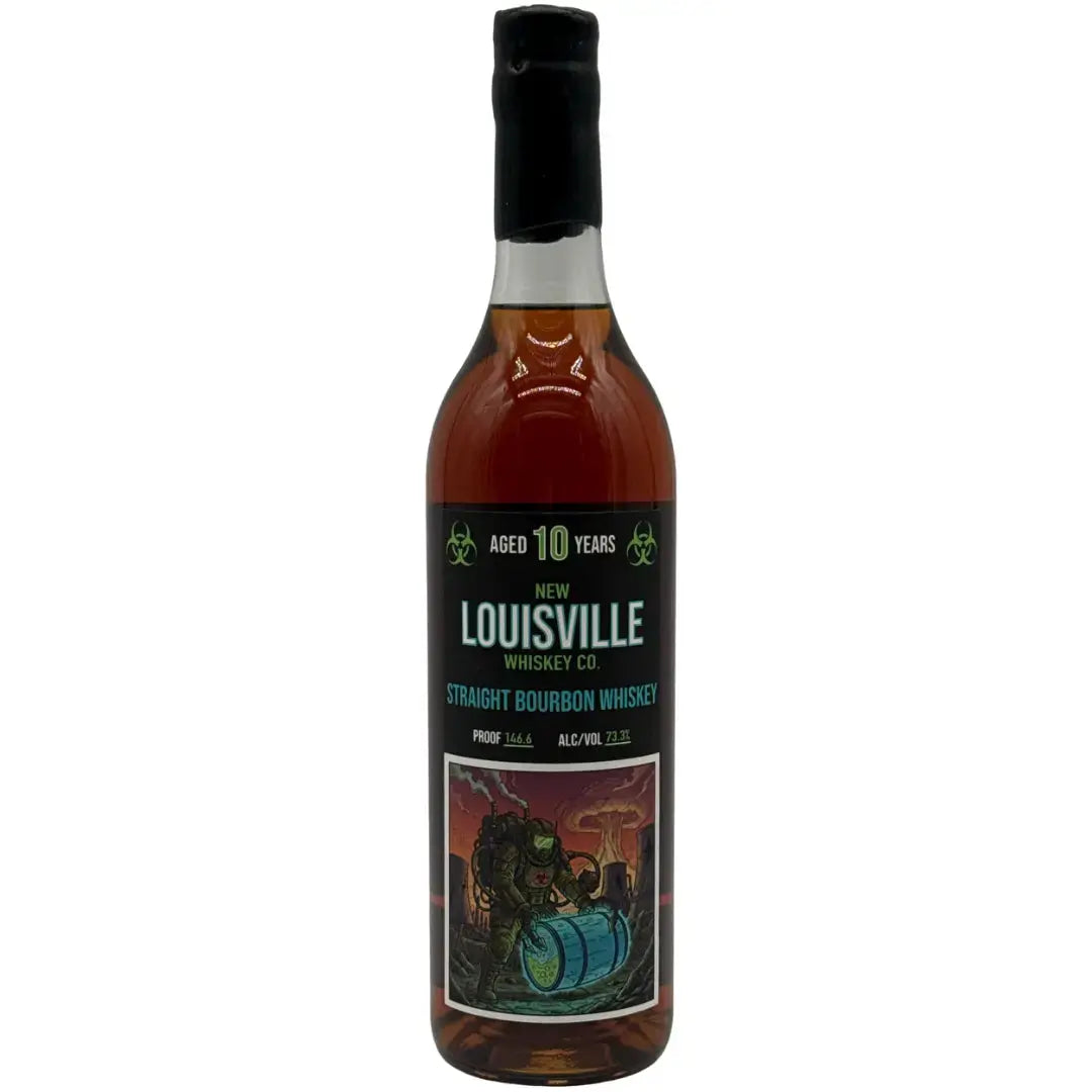 NULU New Louisville Whiskey Co. 10 Year “Nuclear Nectar” Hazmat Bourbon 146.6 Proof - Main Street Liquor