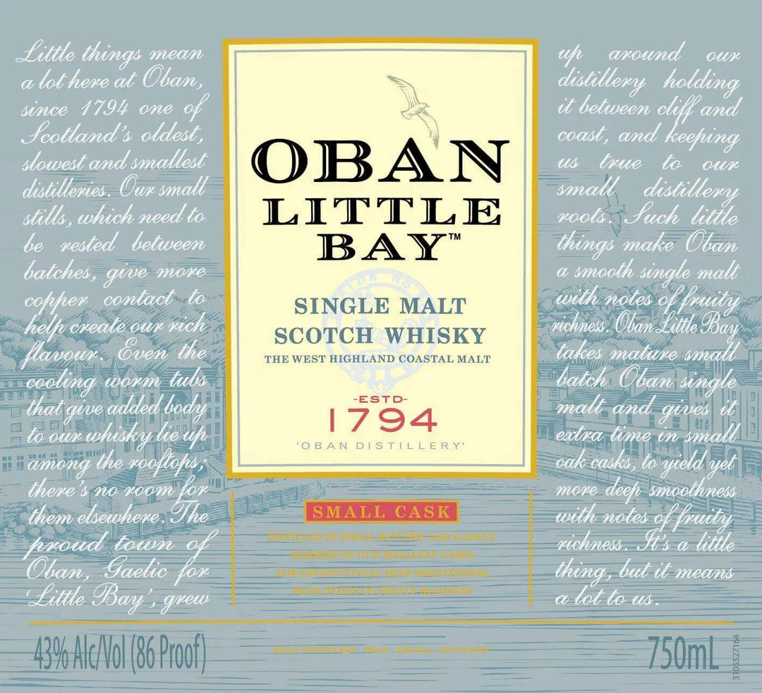 Oban Little Bay Single Malt Scotch Whisky - Main Street Liquor