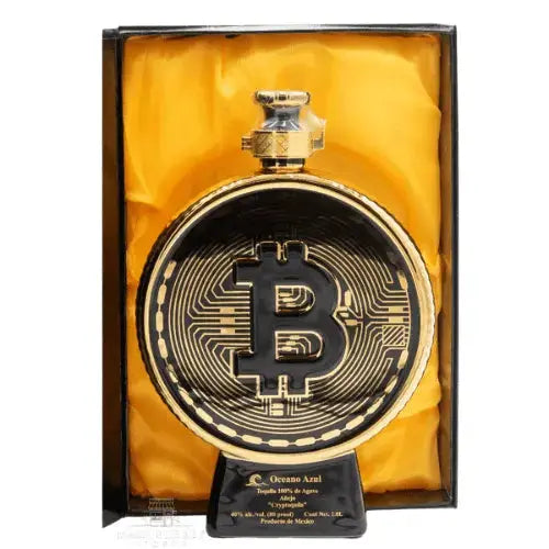 Oceano Azul Cryptoquila Anejo Tequila 1L - Main Street Liquor