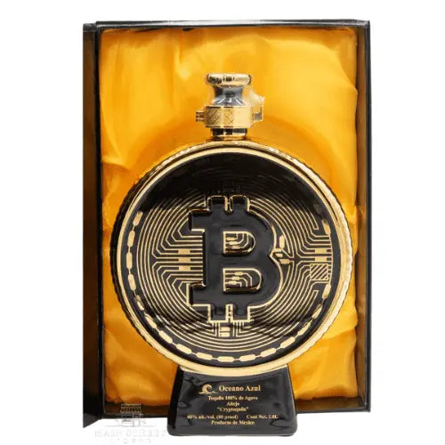 Oceano Azul Cryptoquila Anejo Tequila 1L - Main Street Liquor