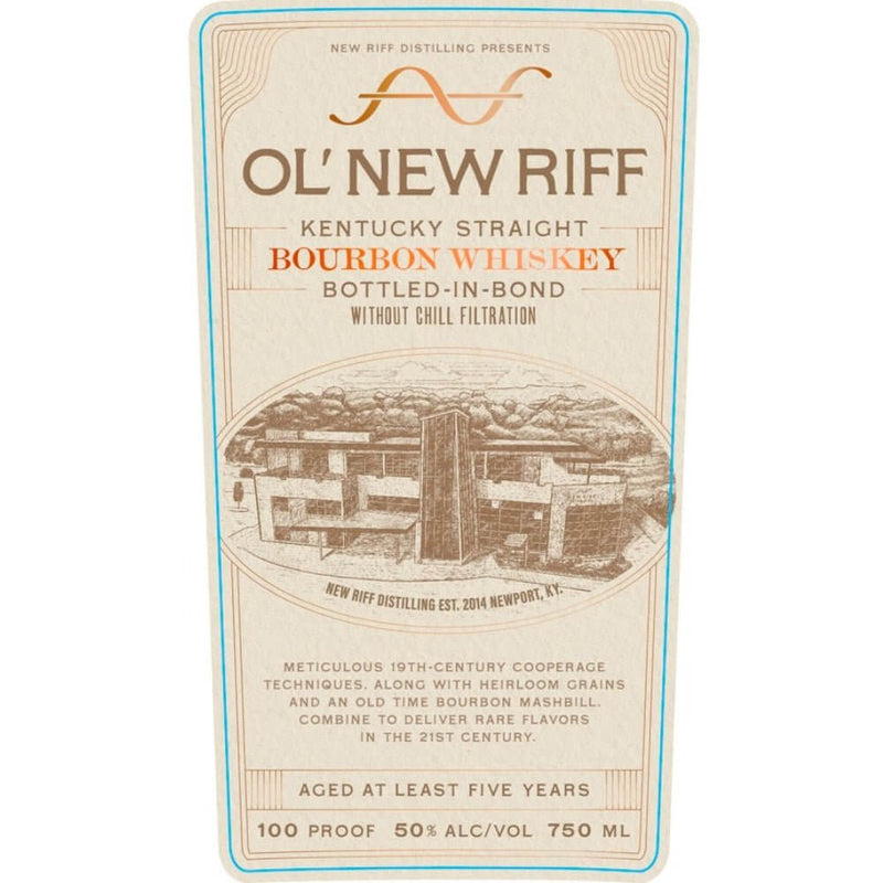 Load image into Gallery viewer, Ol’ New Riff Bottled in Bond Straight Bourbon - Main Street Liquor
