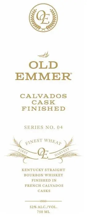Old Emmer Calvados Cask Finished Bourbon Whiskey Series No. 04 - Main Street Liquor