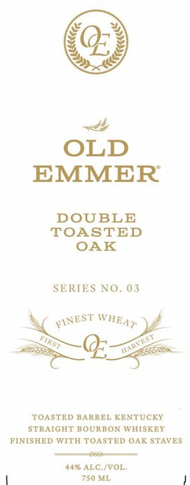 Old Emmer Double Toasted Oak Bourbon Whiskey Series No. 03 - Main Street Liquor