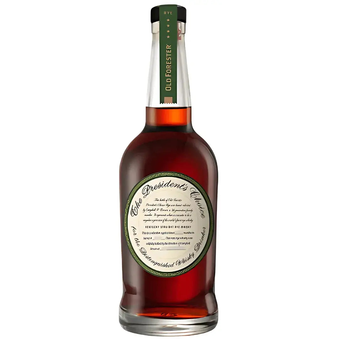 Old Forester The President's Choice Straight Rye Whiskey - Main Street Liquor