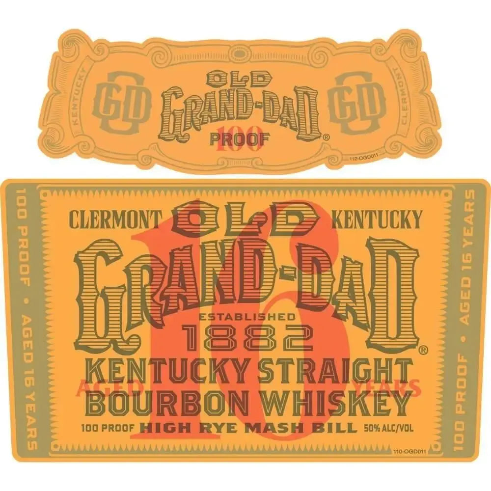 Old Grand - Dad 16 Year Old Straight Bourbon - Main Street Liquor