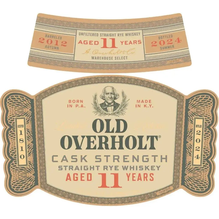 Old Overholt 11 Year Old Cask Strength Straight Rye - Main Street Liquor