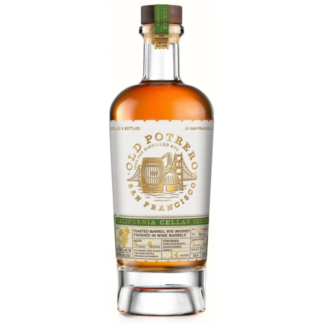 Old Potrero California Cellar Series #03 Gundlach Bundschu Gewurztraminer Finish Old Potrero