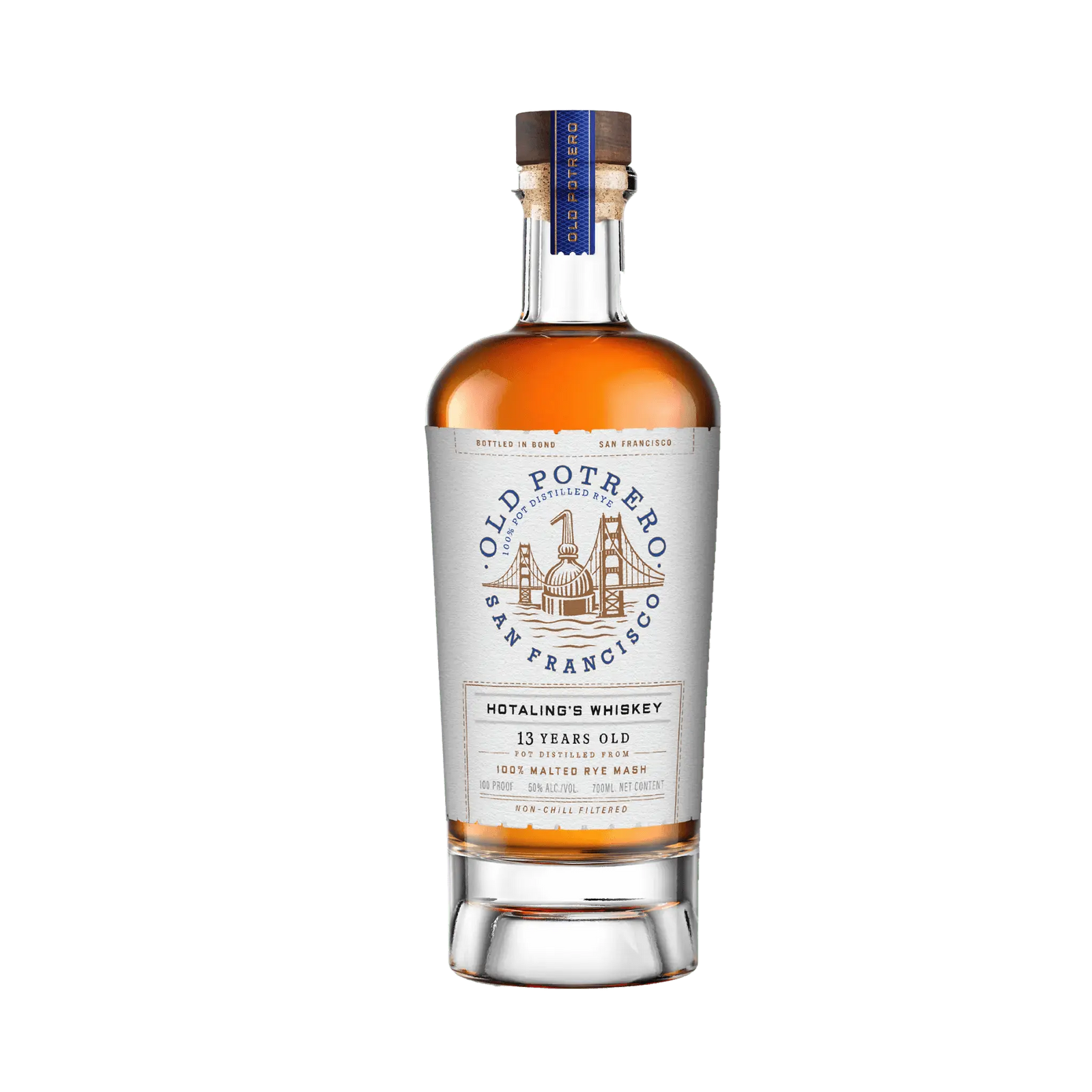 Old Potrero Hotaling's Bottle in Bond 13 Year Old Whiskey - Main Street Liquor