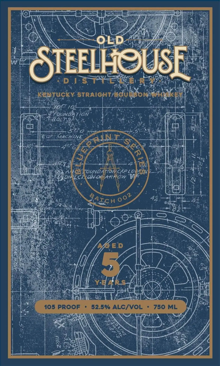 Old SteelHouse Blueprint Series 5 Year Kentucky Straight Bourbon Whiskey - Main Street Liquor