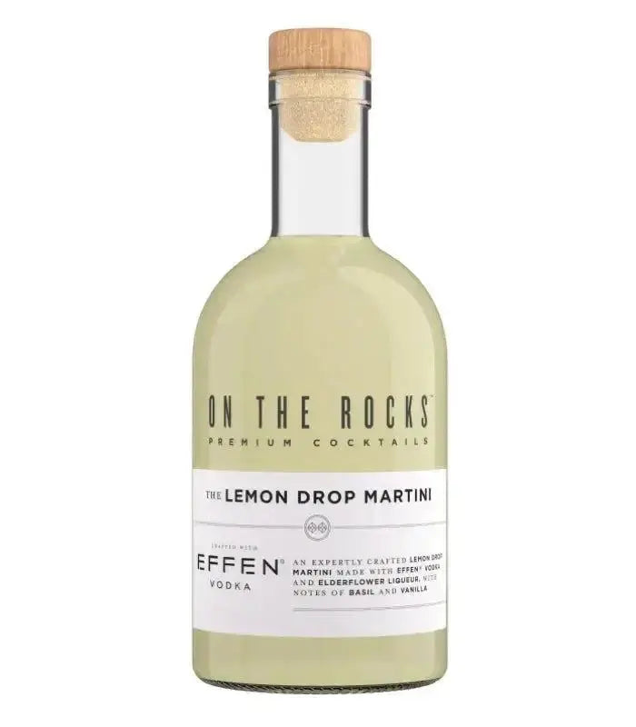 On The Rocks Lemon Drop Martini Cocktail 375mL - Main Street Liquor