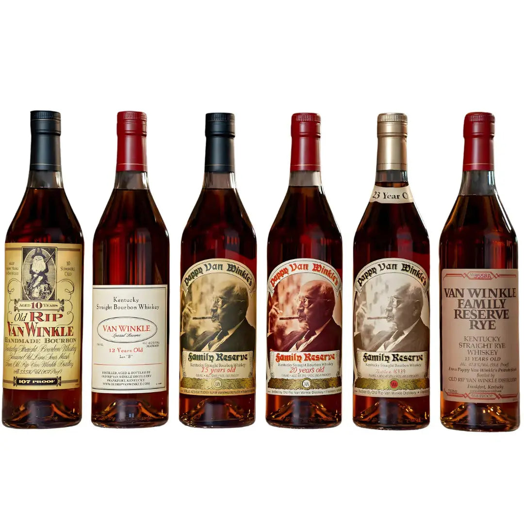 Pappy Van Winkle’s Family Lineup Bundle Complete 6 - Bottle Collection - Main Street Liquor
