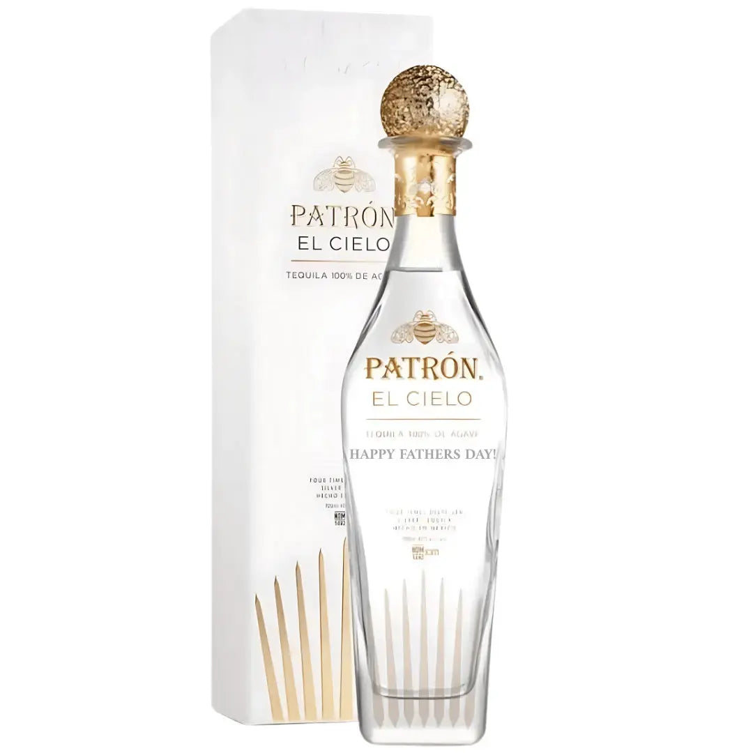 Patron El Cielo 700mL "HAPPY FATHERS DAY!" Engraved Bottle 2025 - Main Street Liquor