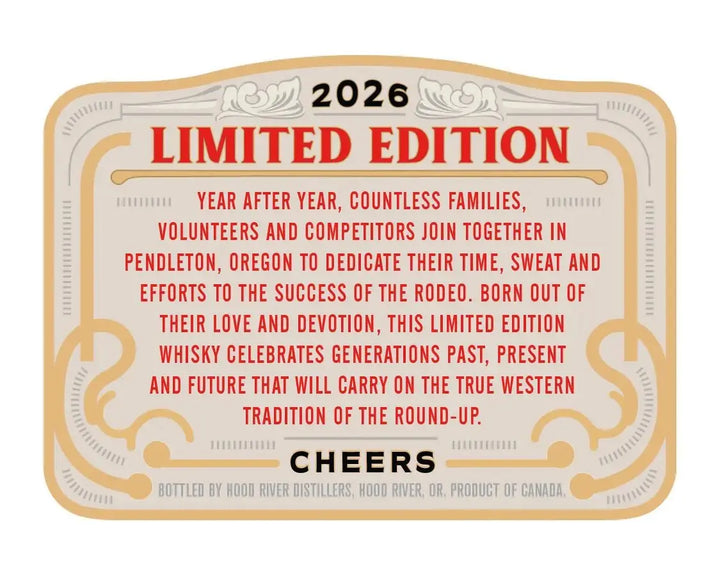 Pendleton Whisky 2026 Champions Edition Limited Edition - Main Street Liquor
