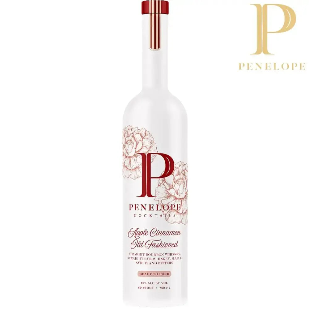 Penelope Apple Cinnamon Old Fashioned Ready - to - Pour Bourbon Cocktail - Main Street Liquor