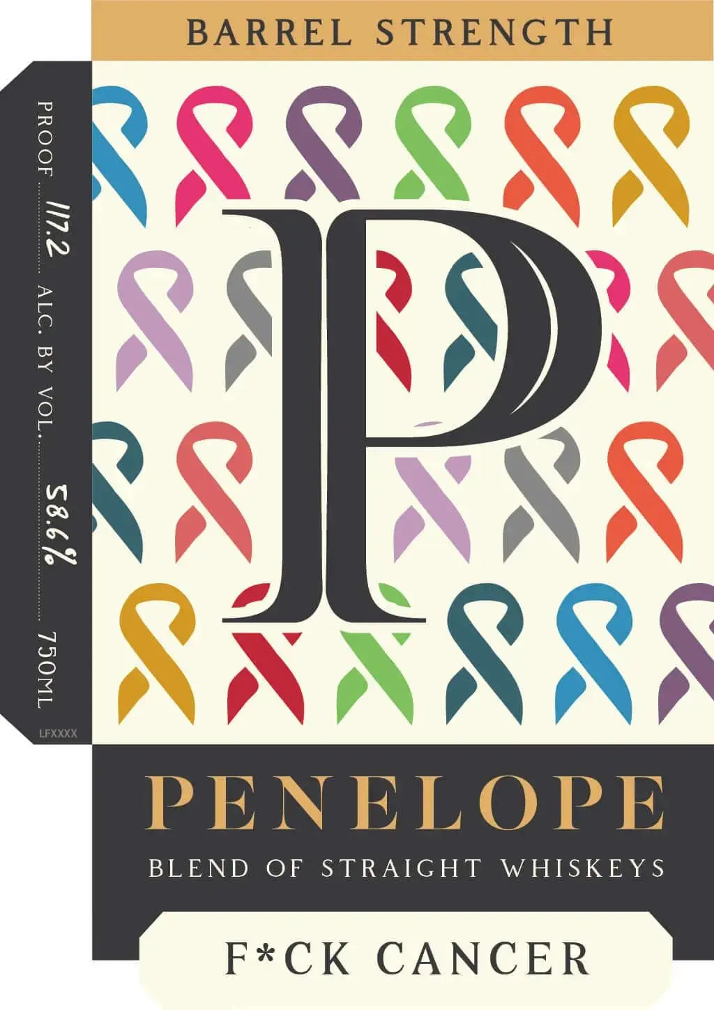 Penelope Bourbon Barrel Strength F*ck Cancer Edition - Main Street Liquor