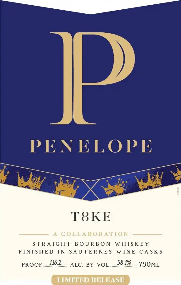 Penelope Bourbon x T8KE Noble Sauternes Cask Finished Straight Bourbon - Main Street Liquor