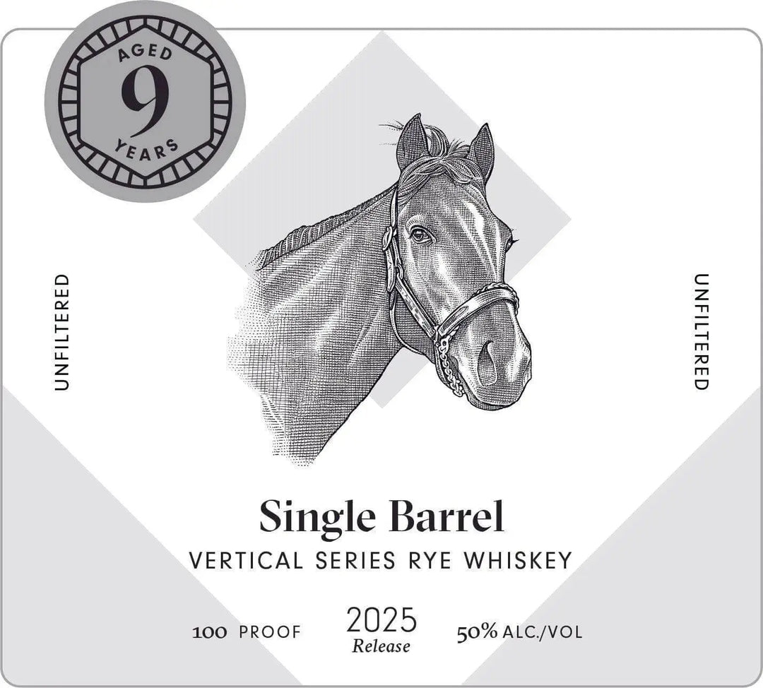Pinhook Vertical Series Rye Whiskey 9 Year Old Single Barrel 2025 Release - Main Street Liquor