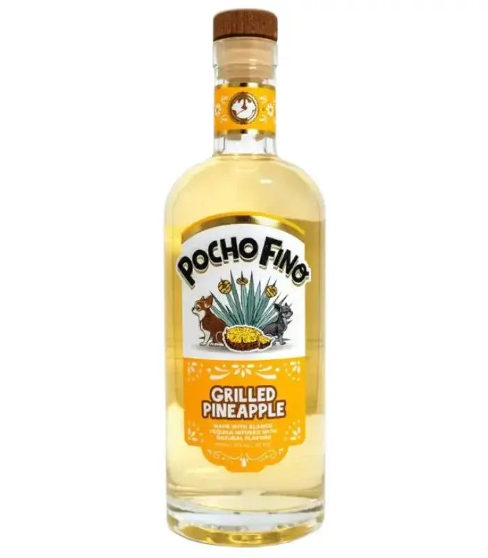 Pocho Fino Grilled Pineapple Tequila 750mL - Main Street Liquor