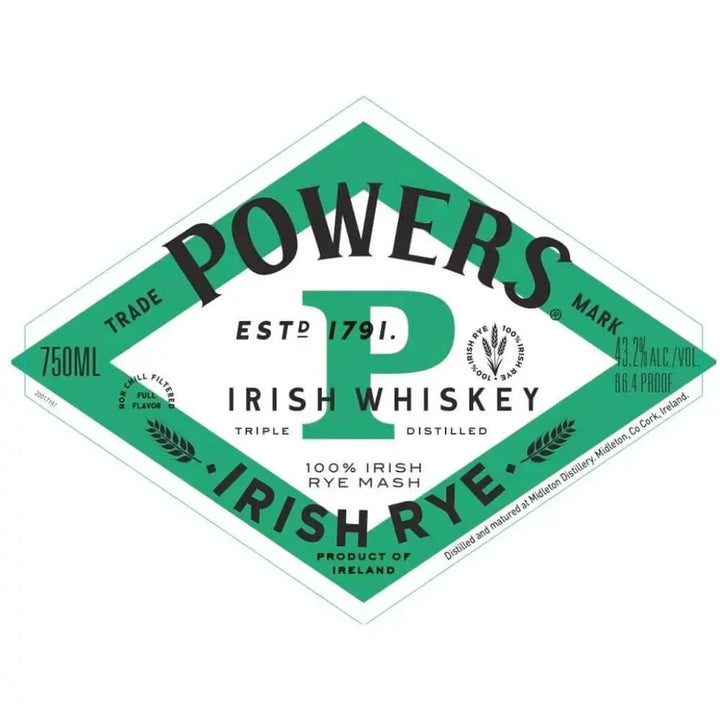 Powers Rye Cocktail Kit Irish Built Manhattan - Main Street Liquor