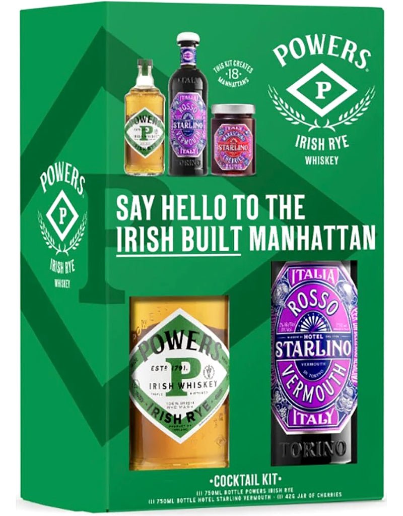 Load image into Gallery viewer, Powers Rye Cocktail Kit Irish Built Manhattan - Main Street Liquor
