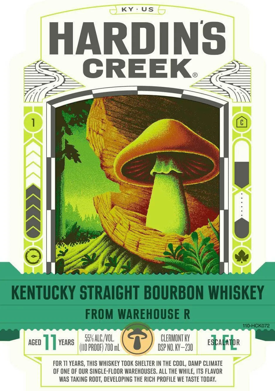 Hardin’s Creek Kentucky Straight Bourbon Warehouse R, 11 Year, 110 Proof Hardin's Creek