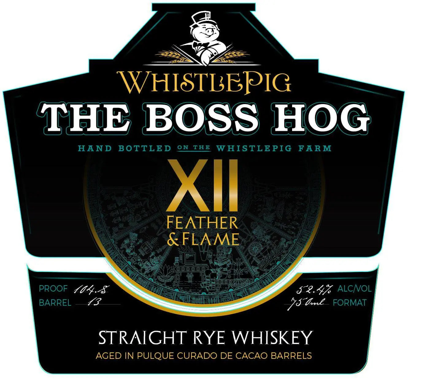 WhistlePig The Boss Hog XII: Feather & Flame Straight Rye Whiskey WhistlePig