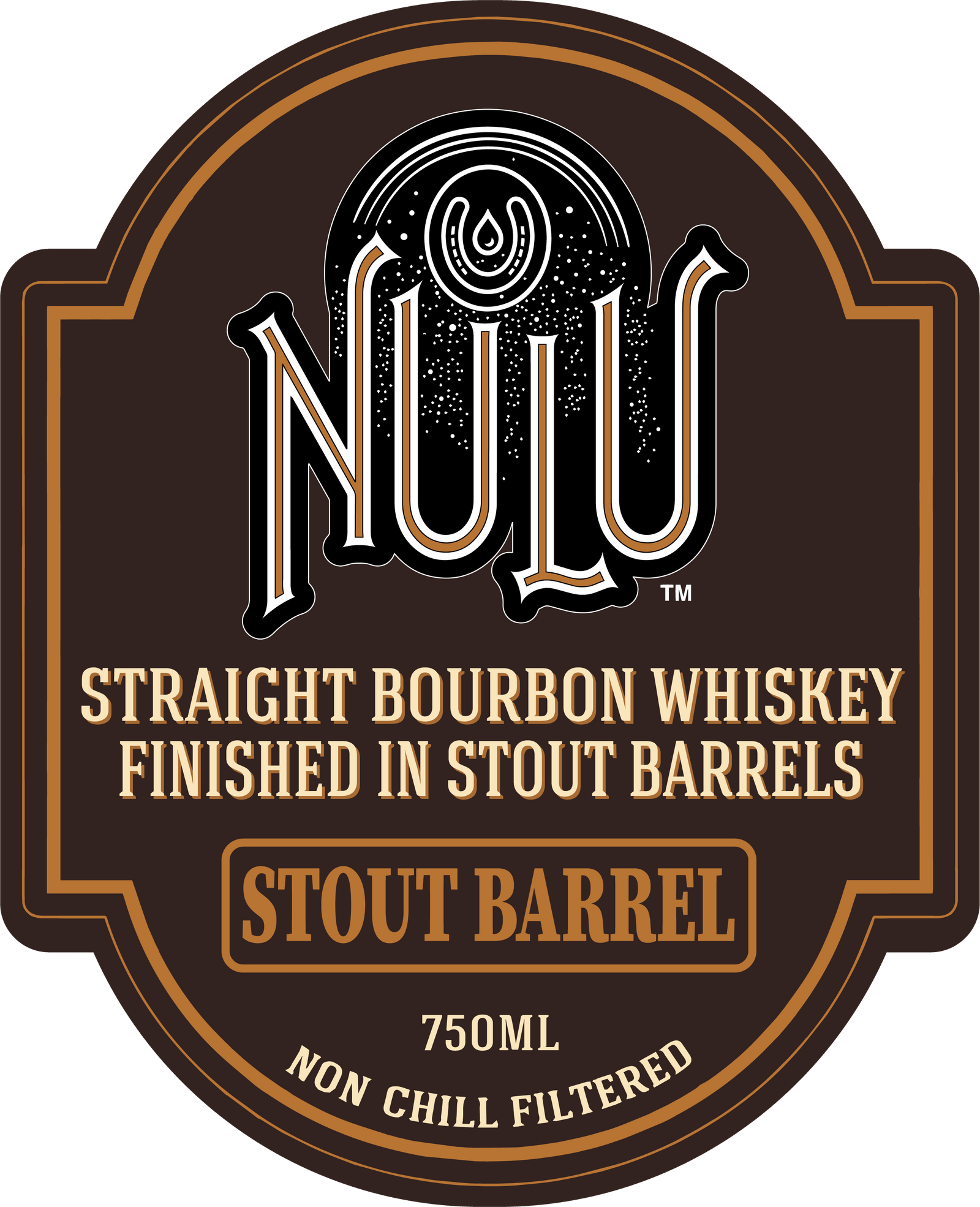 Nulu Stout Barrel Finished Straight Bourbon Whiskey Barrel S499 6 Years Aged Nulu