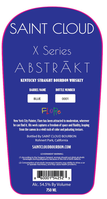 Saint Cloud X Series ABSTRAKT Kentucky Straight Bourbon Whiskey