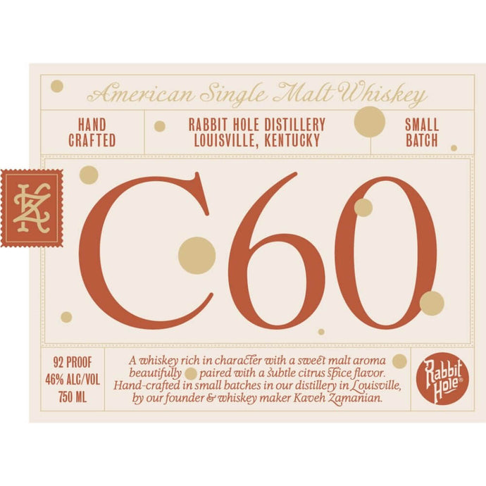 Rabbit Hole C60 American Single Malt Whiskey - Main Street Liquor