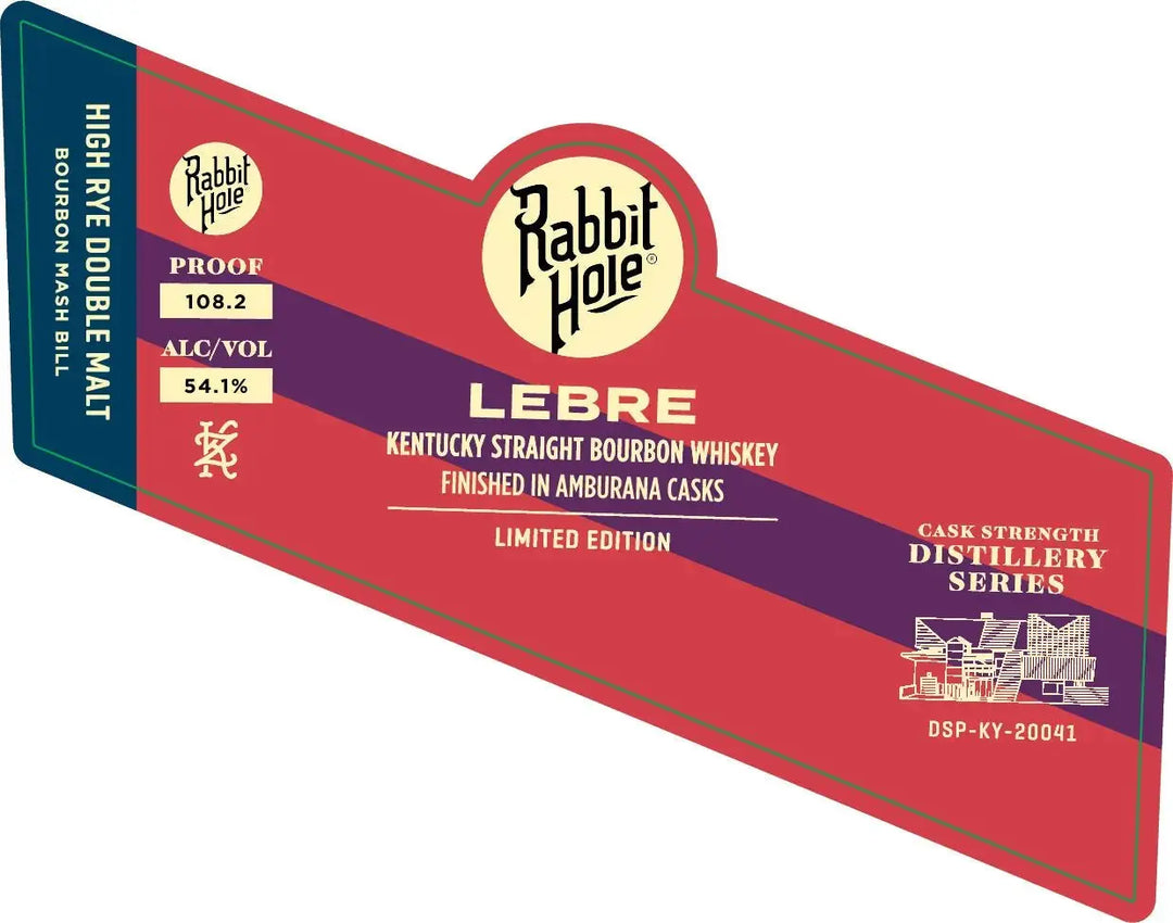 Rabbit Hole LEBRE Kentucky Straight Bourbon Amburana Cask Finish 750ml - Main Street Liquor