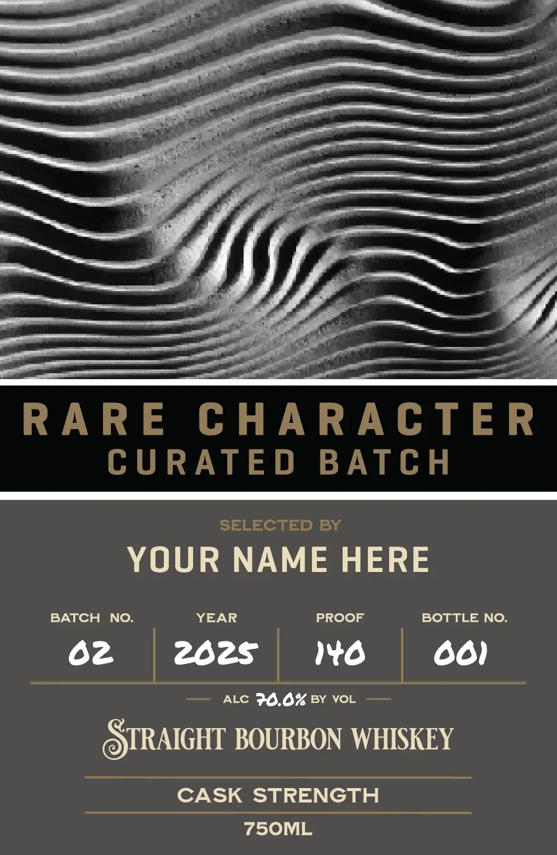 Rare Character Curated Batch Cask Strength Straight Bourbon Batch 02 - Main Street Liquor