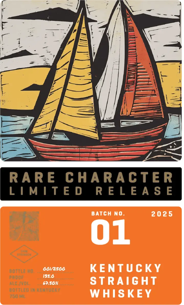 Rare Character Limited Release Kentucky Straight Whiskey Batch 01 Cask Strength - Main Street Liquor