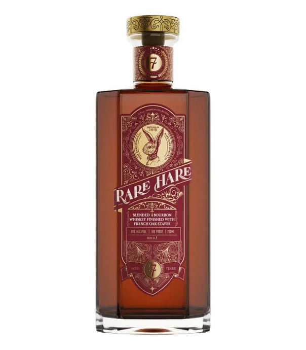 Rare Hare 7 Year Old Bourbon Finished with French Oak Staves - Main Street Liquor