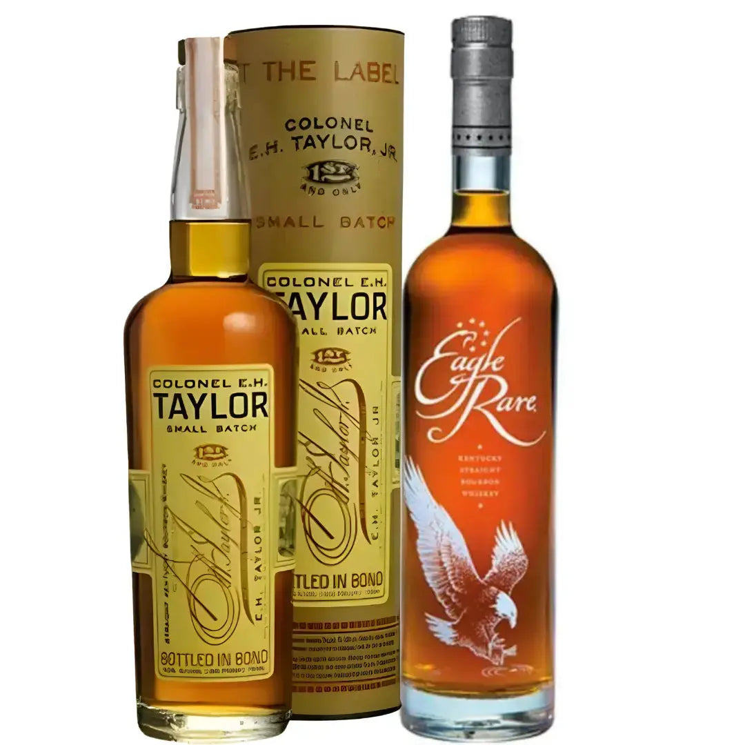 Rare Taylor Bundle: Colonel E.H. Taylor, Jr. Small Batch &amp; Eagle Rare Bourbon 700mL - Main Street Liquor