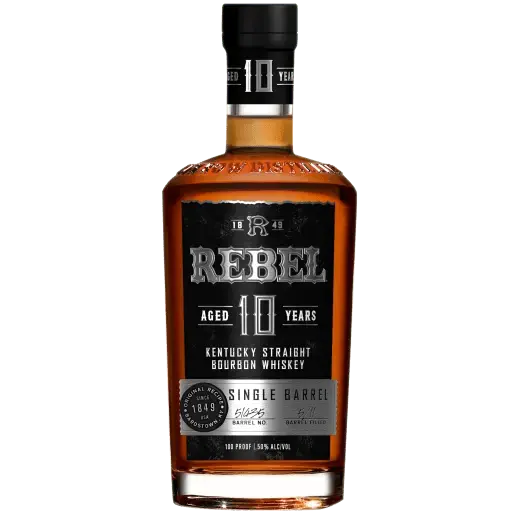 Rebel 10 Year Old Single Barrel Bourbon - Main Street Liquor