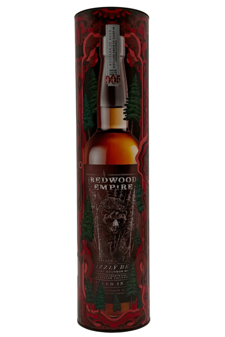 Redwood Empire Grizzly Beast Bottled in Bond Straight Bourbon Whiskey Batch 005 2025 Release - Main Street Liquor
