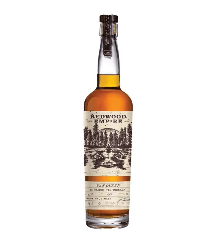 Load image into Gallery viewer, Redwood Empire Van Duzen Straight Rye Whiskey - Main Street Liquor
